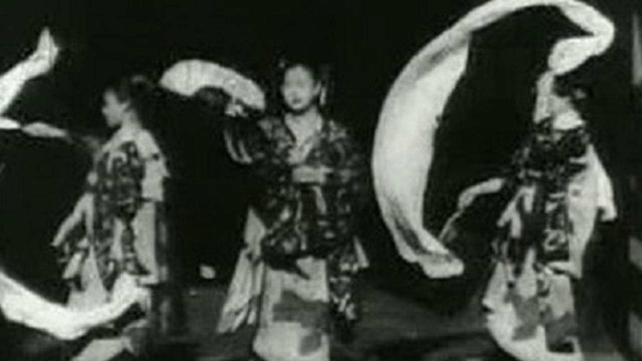 Backdrop for Imperial Japanese Dance
