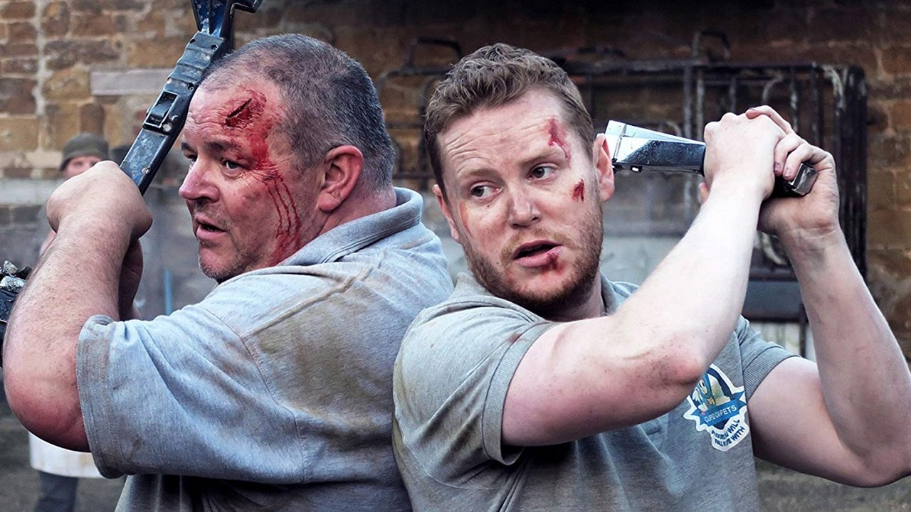 Backdrop for Cannibals and Carpet Fitters