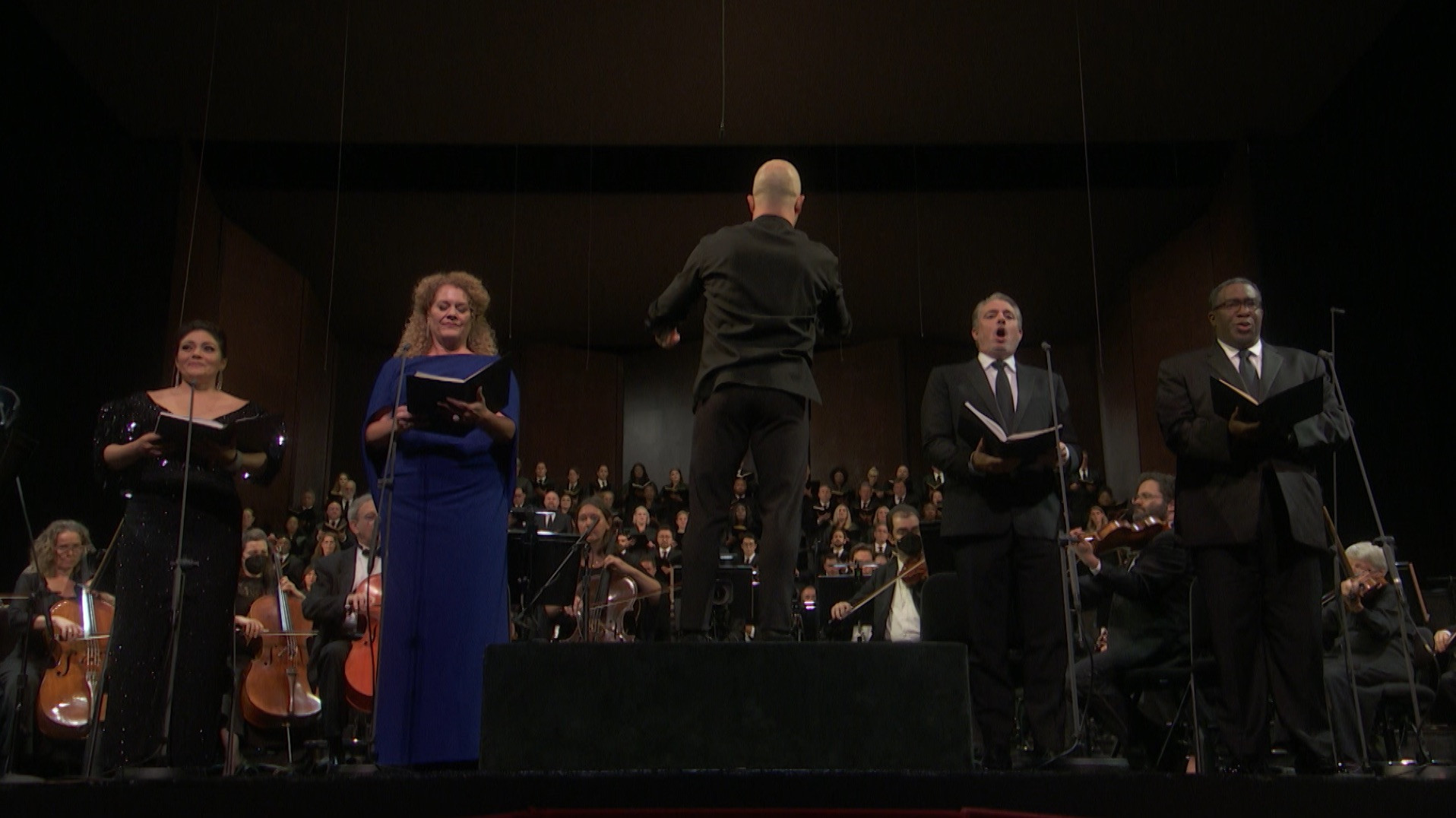 Backdrop for Verdi's Requiem: The Met Remembers 9/11