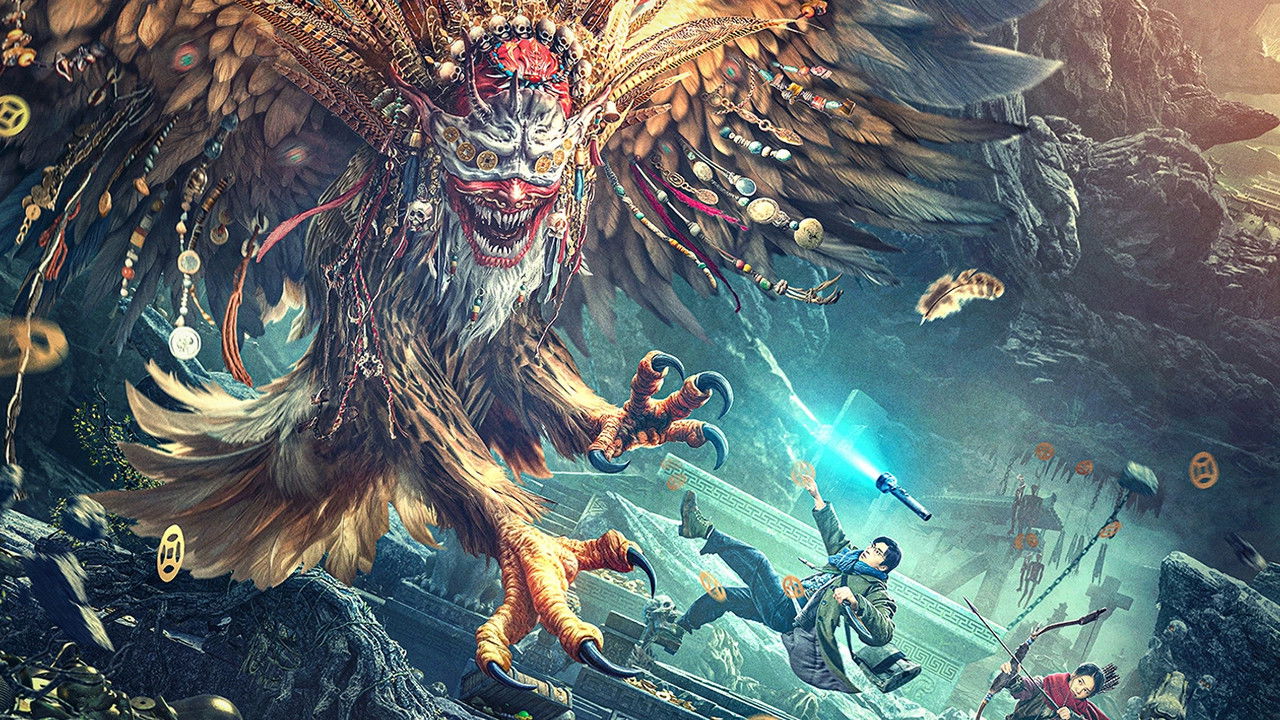 Backdrop for Tiankeng Hawk Hunting