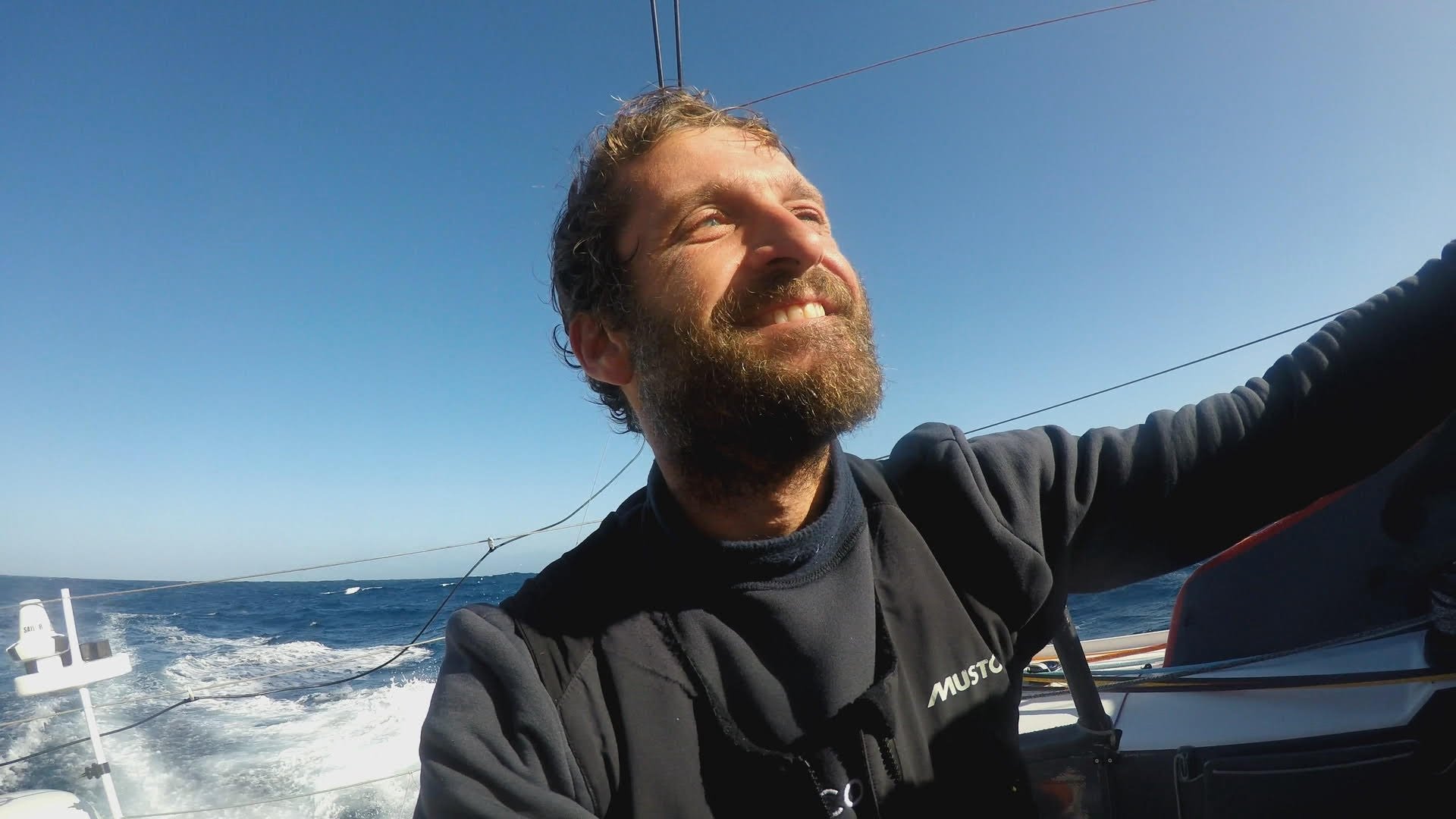 Backdrop for Alone at Sea