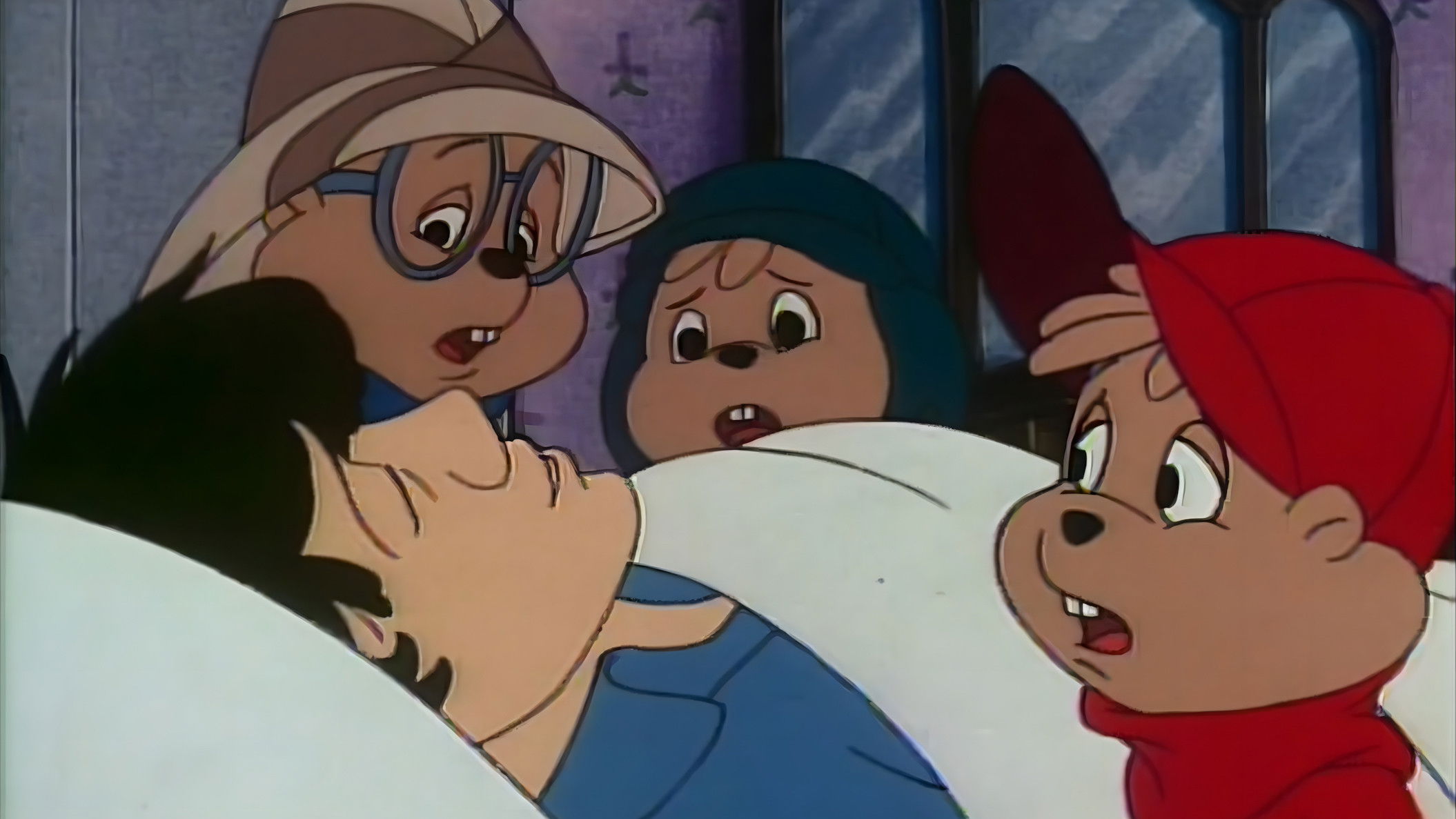 Backdrop for A Chipmunk Reunion