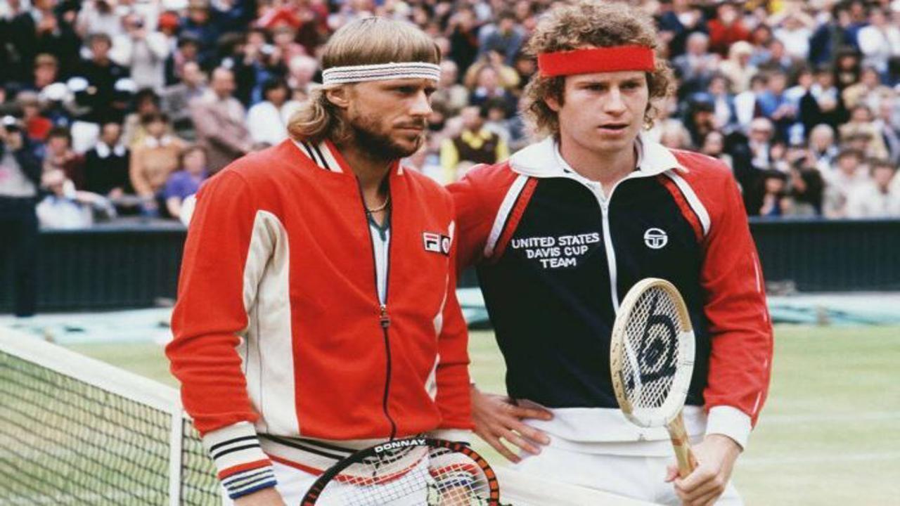 Backdrop for Wimbledon Classic Matches: Borg vs. McEnroe 1980 Final
