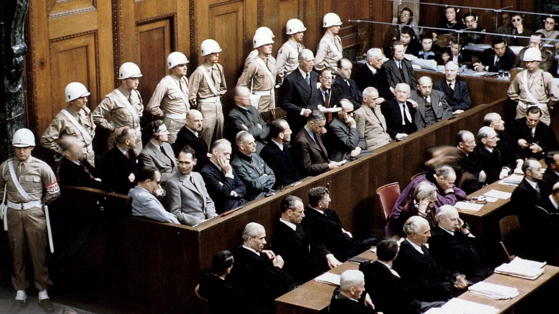 Backdrop for Inside History: The Nuremberg Trials