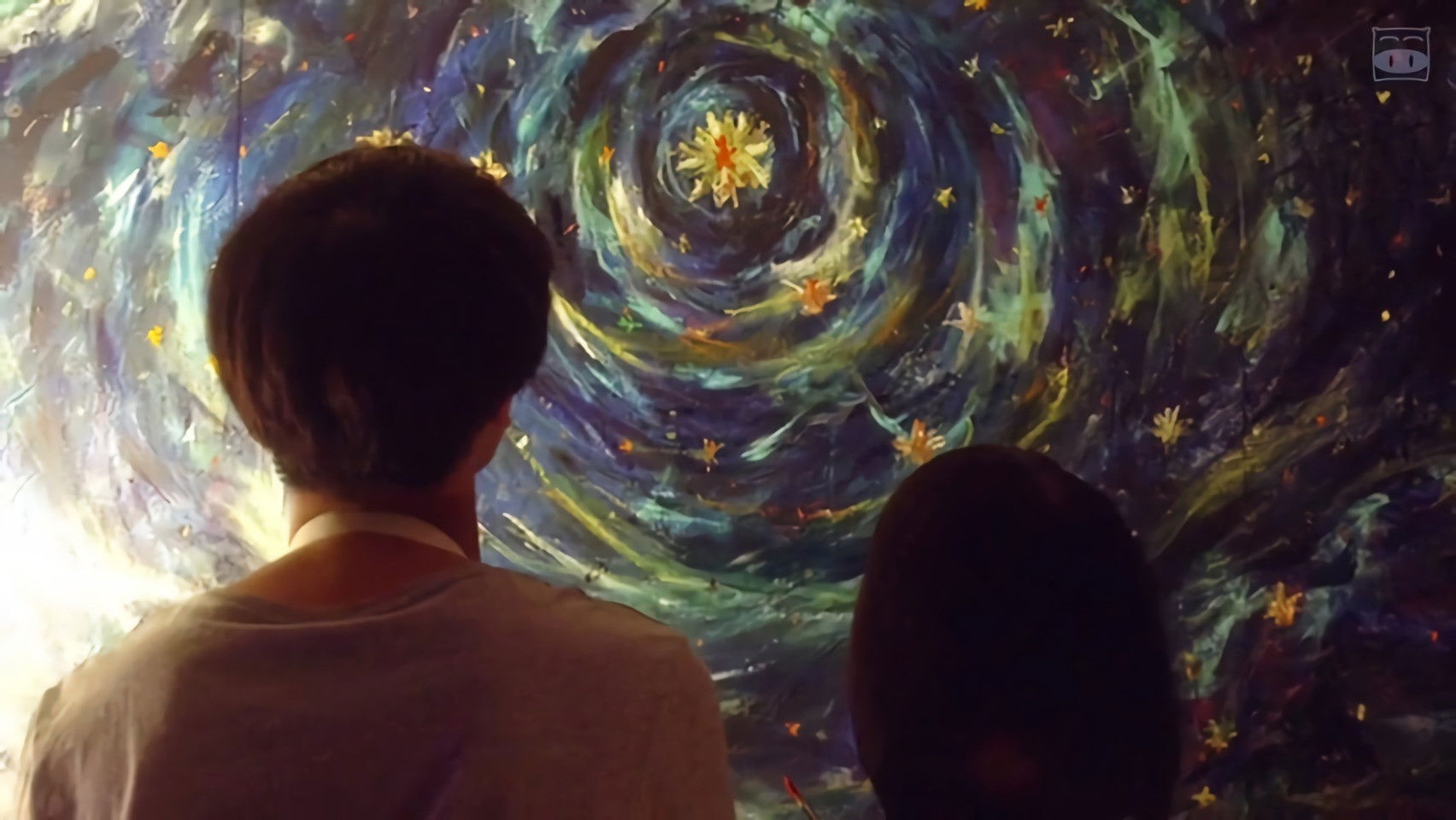 Backdrop for Commuting to School Series On the Way to School