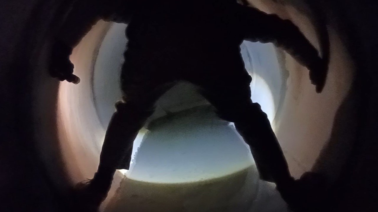 Backdrop for Filming Hole