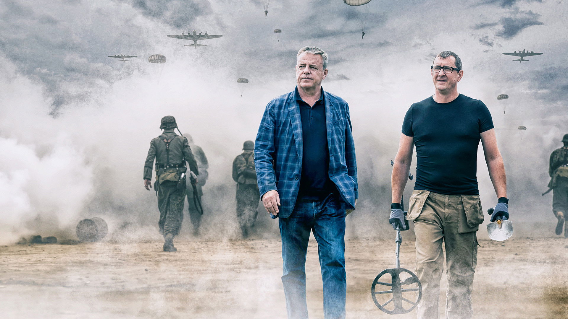 Backdrop for WW2 Treasure Hunters