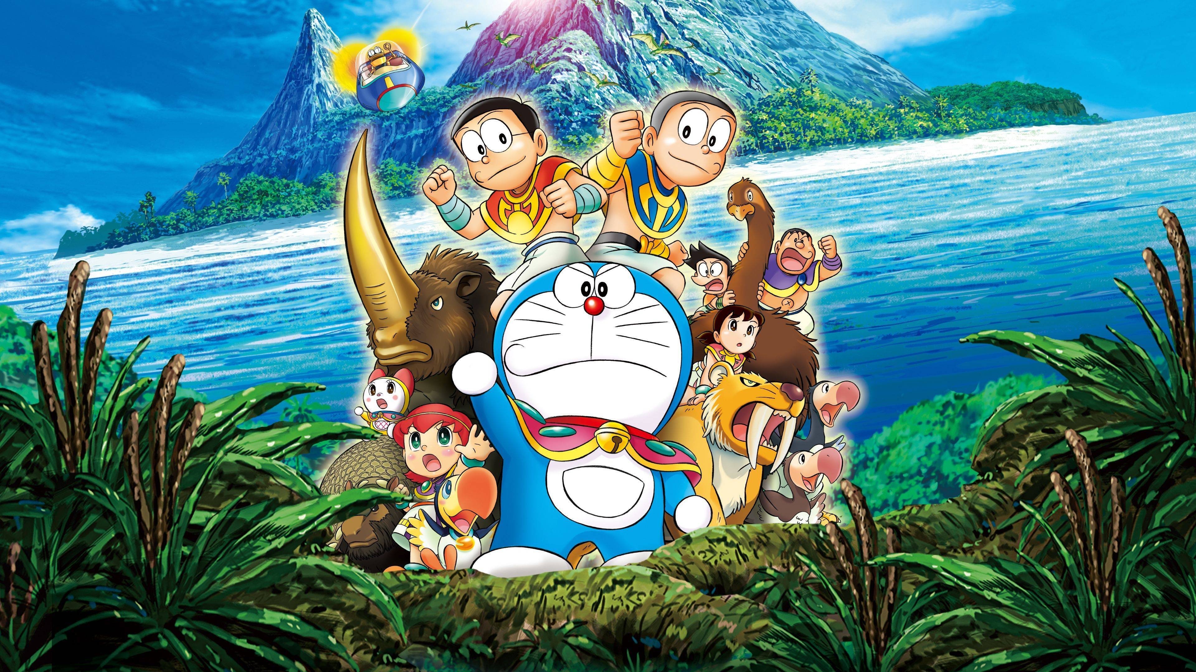 Backdrop for Doraemon: Nobita and the Island of Miracles – Animal Adventure