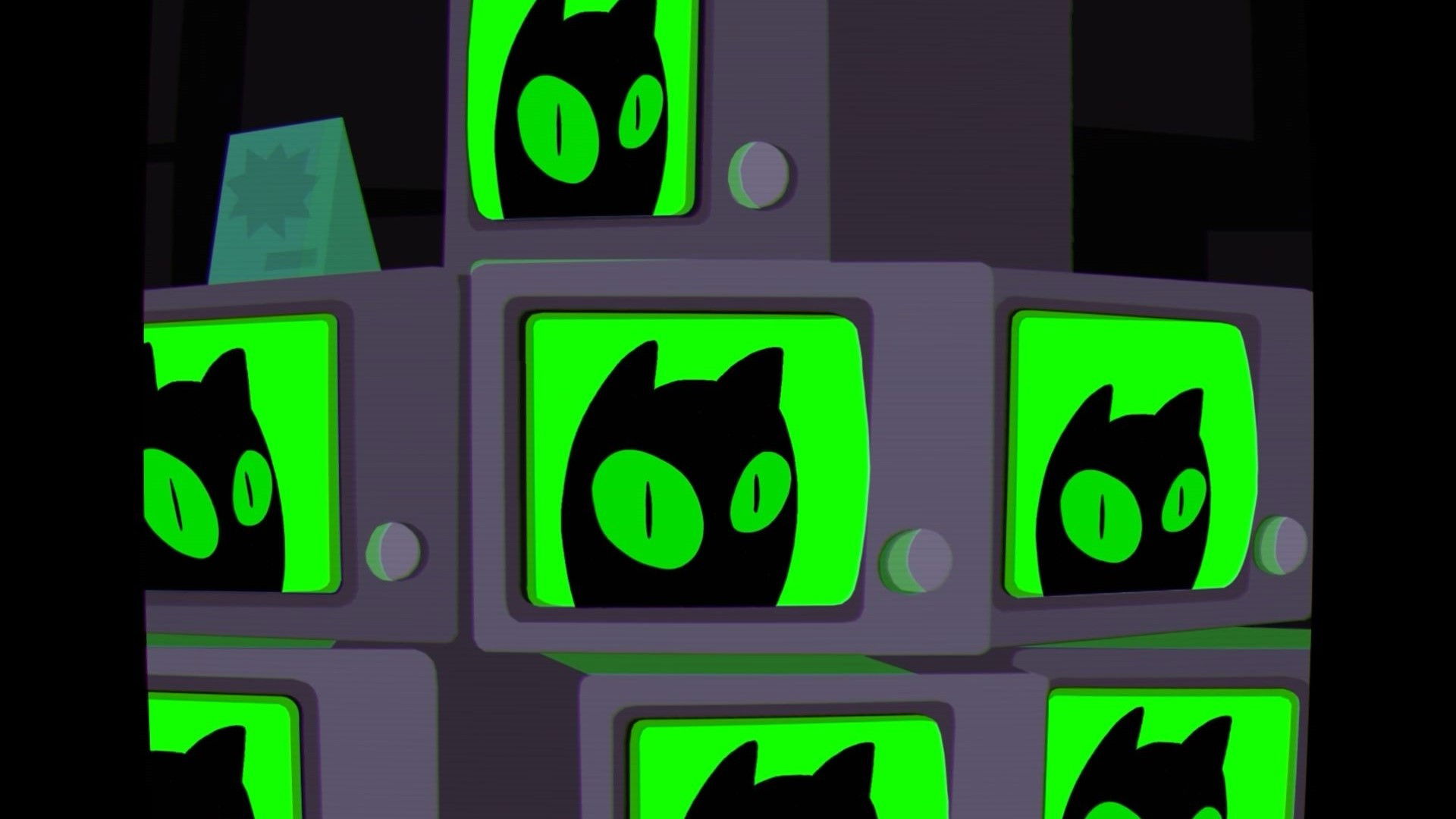 Backdrop for Cathodic Cat