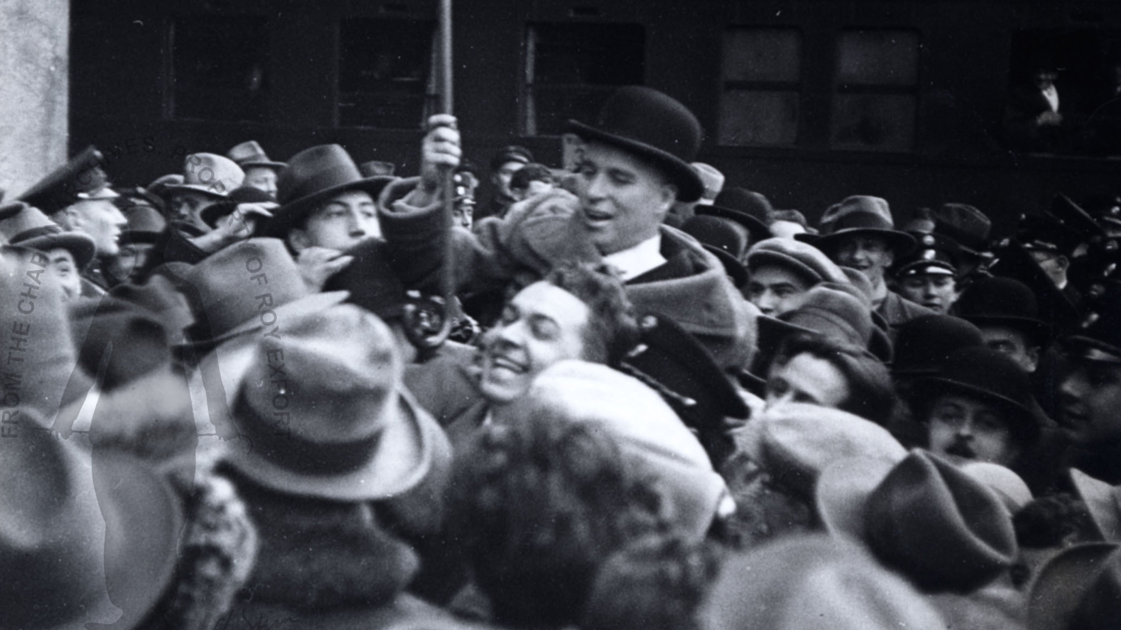 Backdrop for Charlie Chaplin in Wien