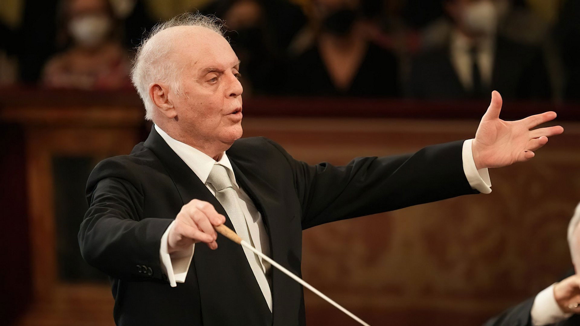 Backdrop for New Year's Concert 2022 from the Teatro La Fenice