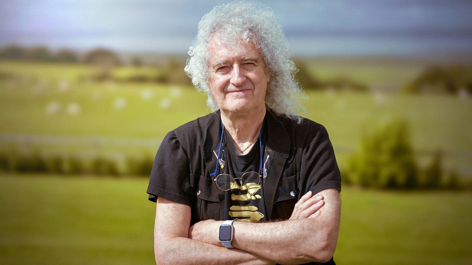 Backdrop for Brian May: The Badgers, the Farmers and Me
