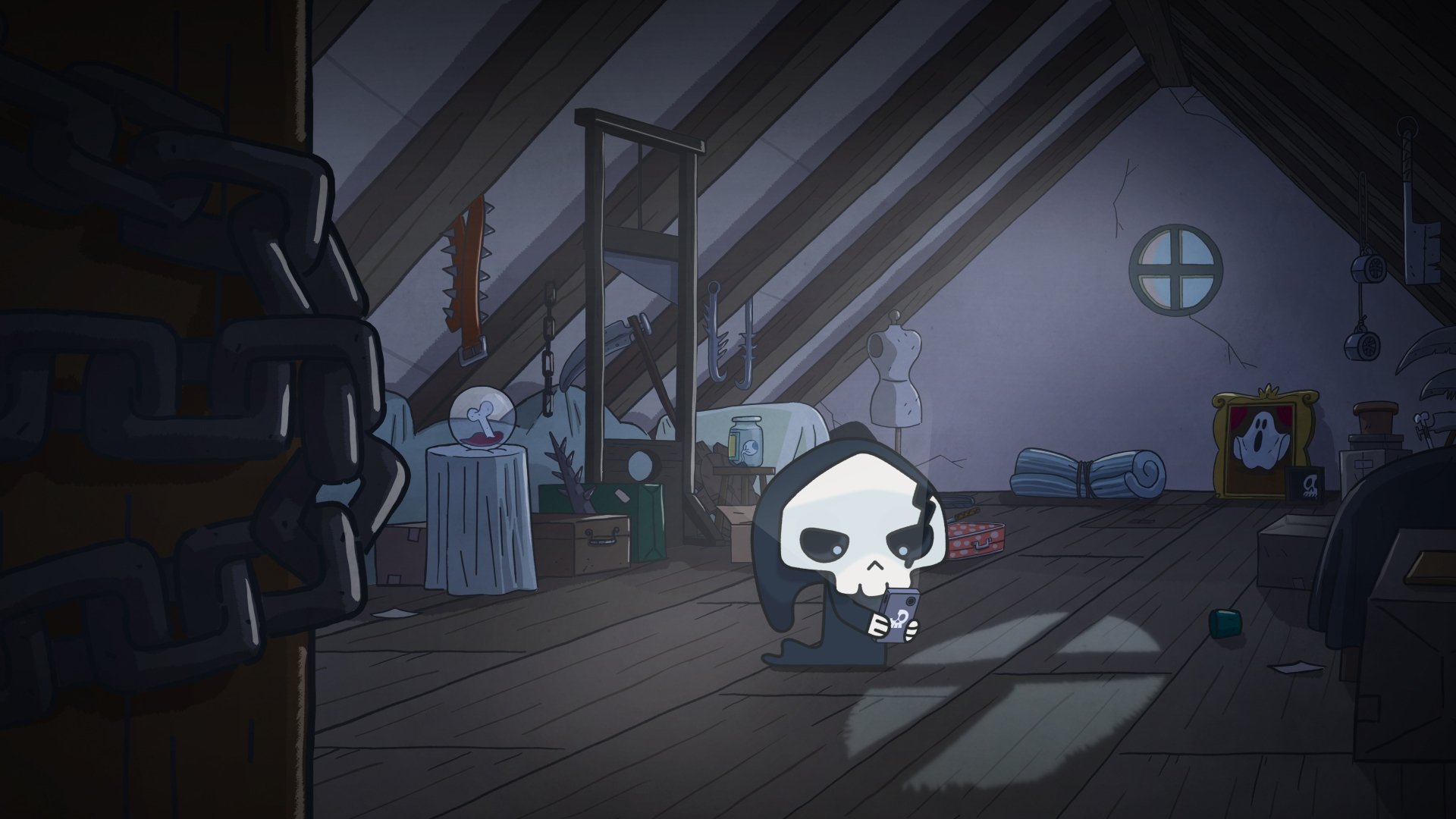 Backdrop for La petite mort