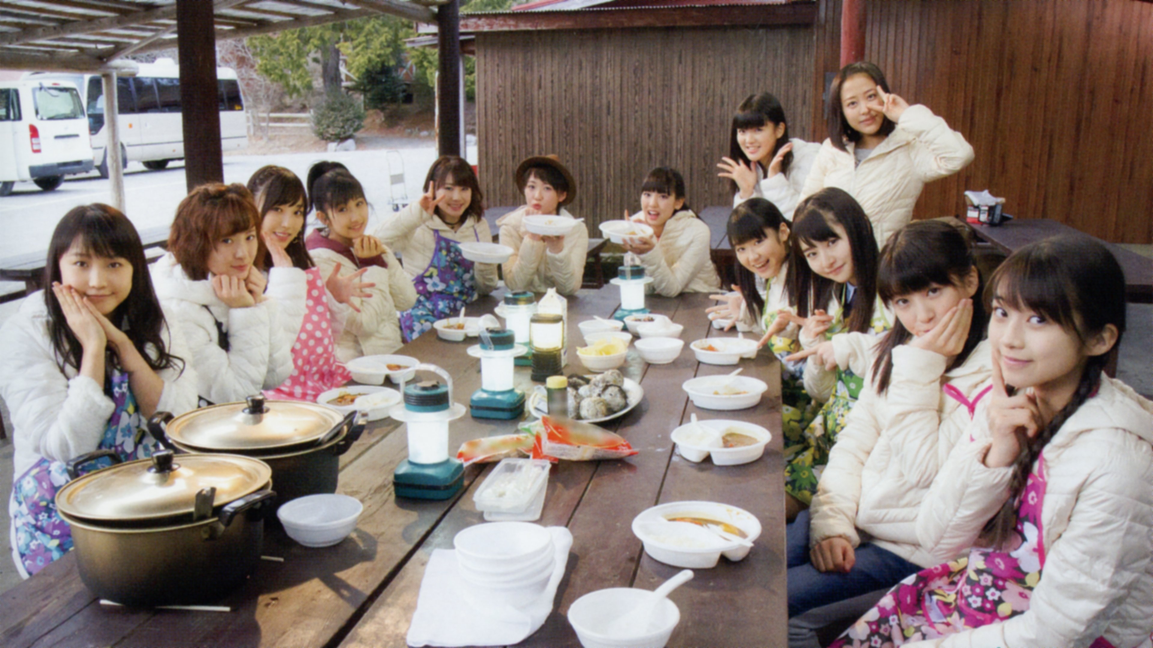 Backdrop for Morning Musume.'15 DVD Magazine Vol.67