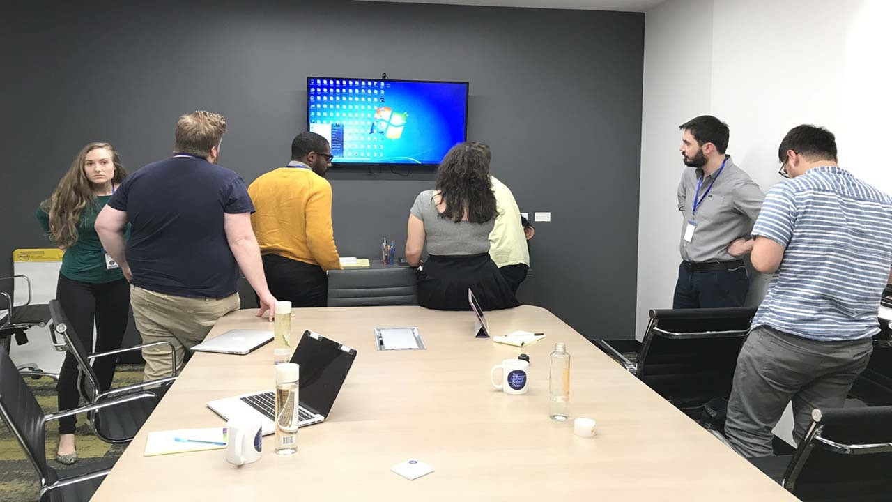 Backdrop for Derek Is Funny