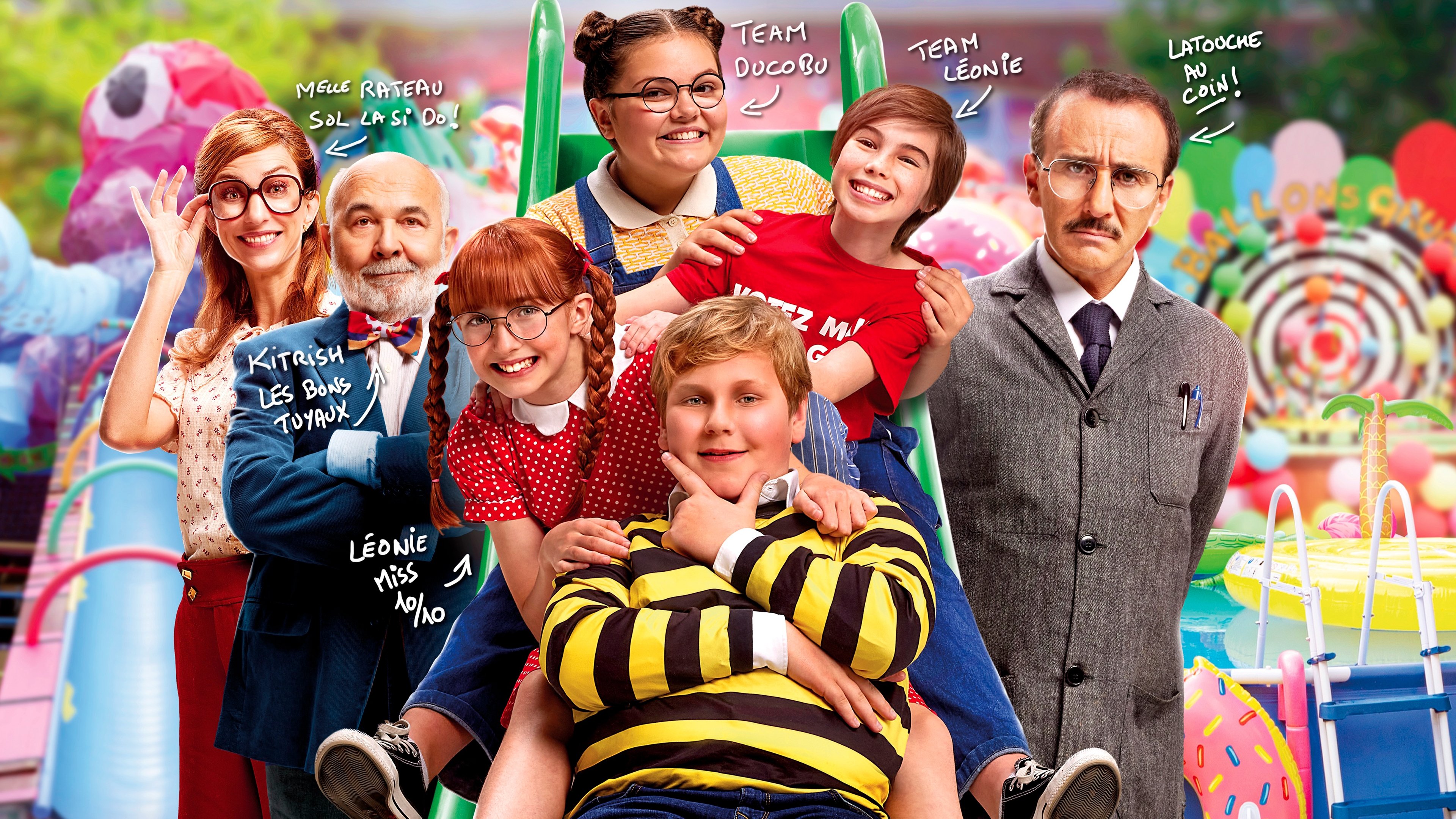 Backdrop for Ducobu 4 President