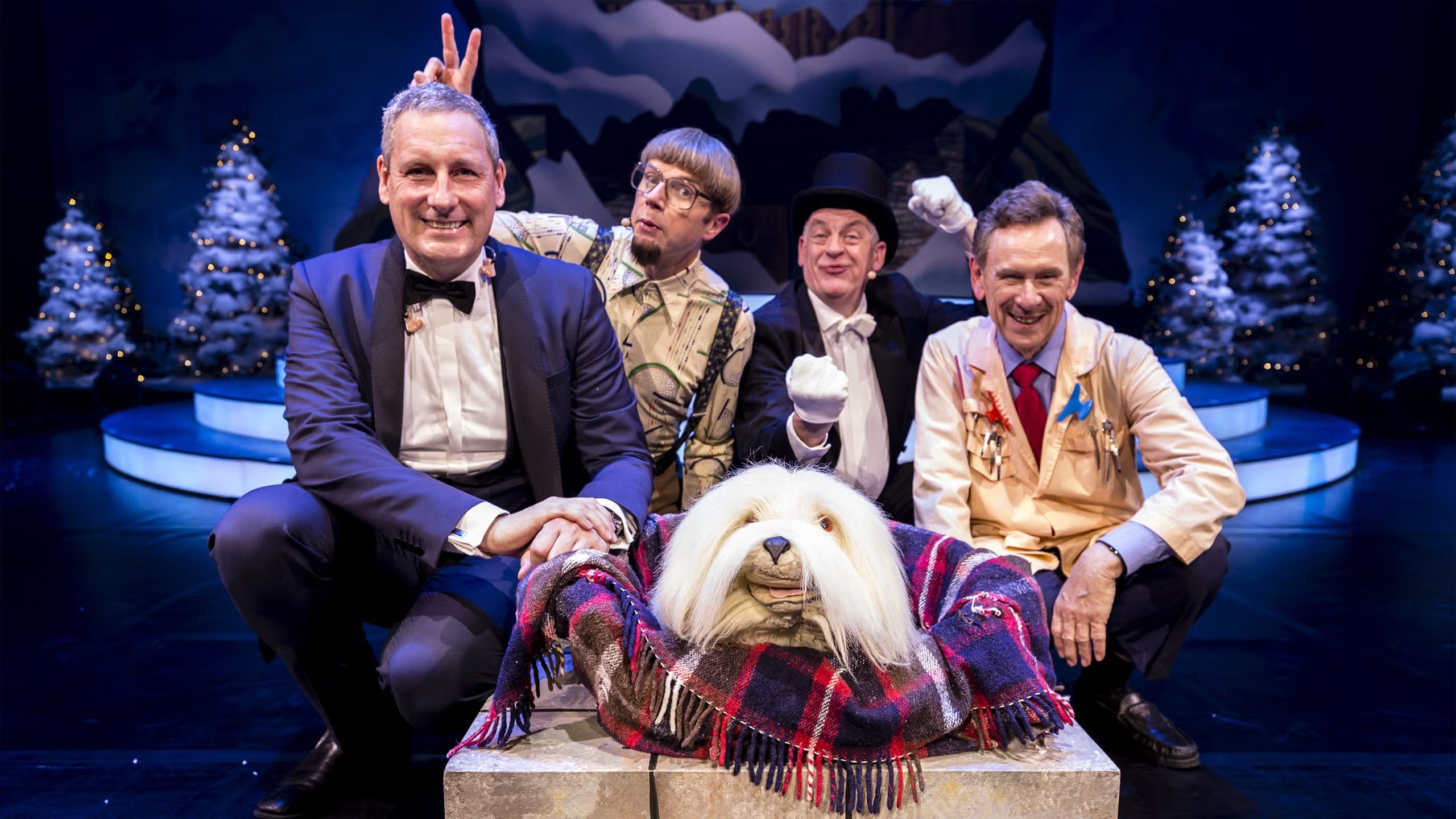 Backdrop for Samson & Gert Kerstshow: Burgemeester Pegel & de Yeti (2017-2018)