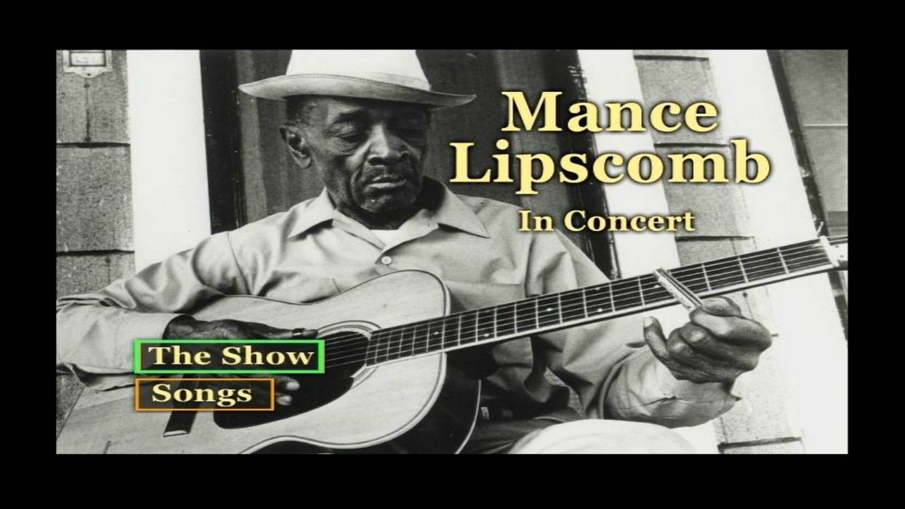 Backdrop for Mance Lipscomb  In Concert