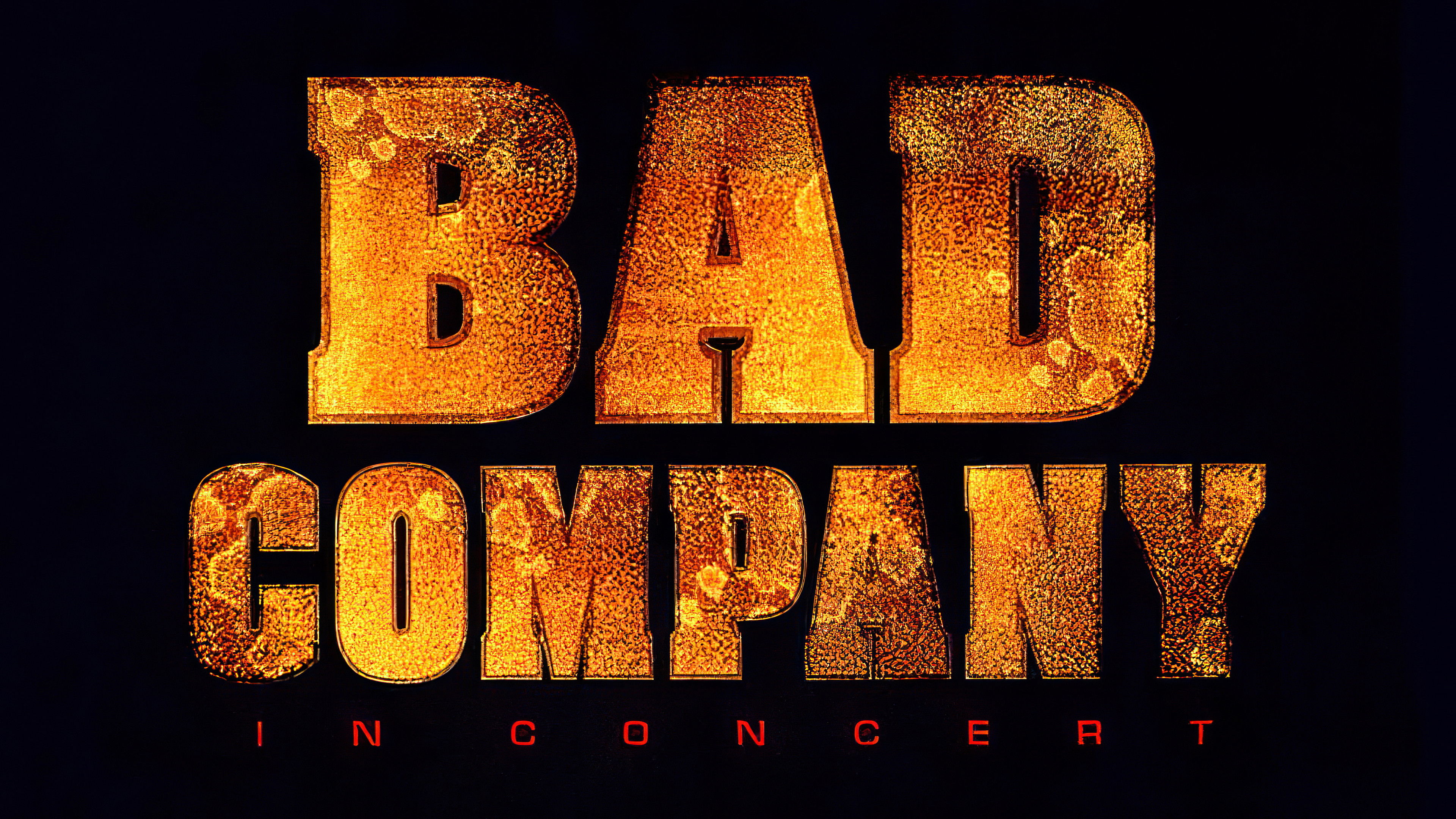 Backdrop for Bad Company in Concert: Merchants of Cool