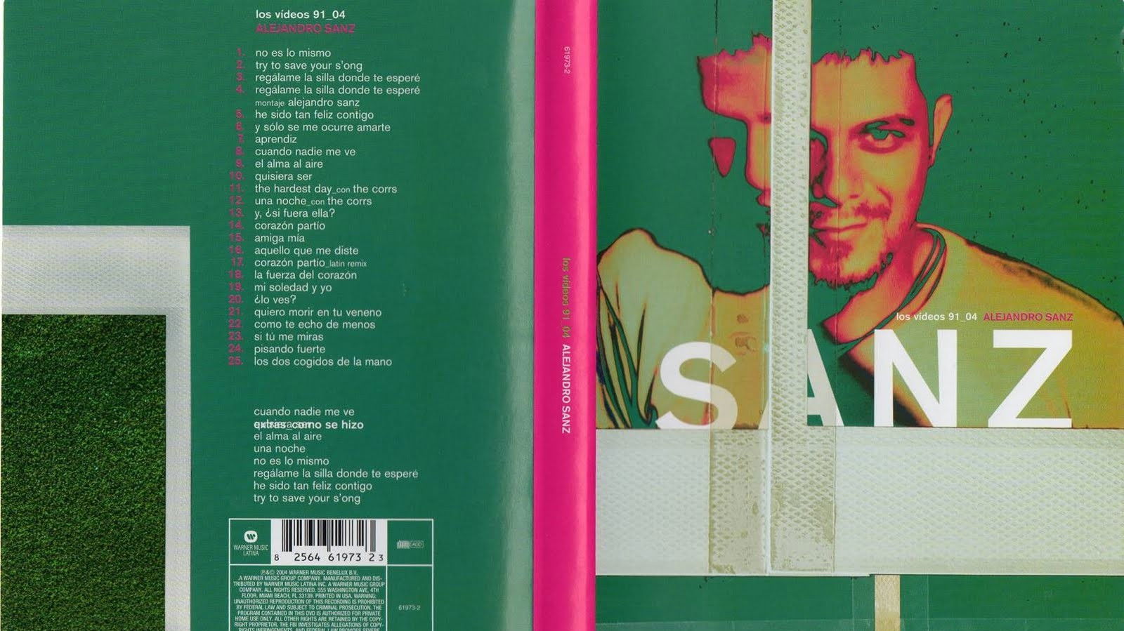 Backdrop for Alejandro Sanz: Los Videos 91-04