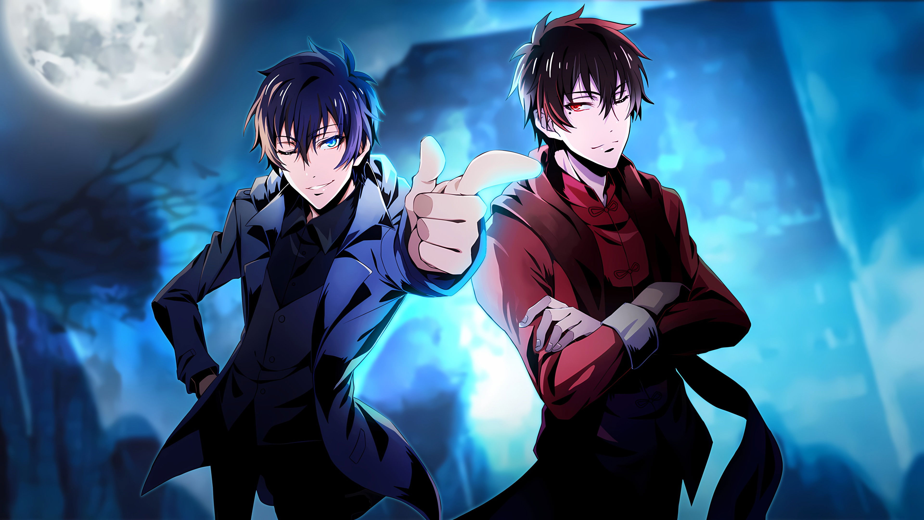 Backdrop for Twin Spirit Detectives