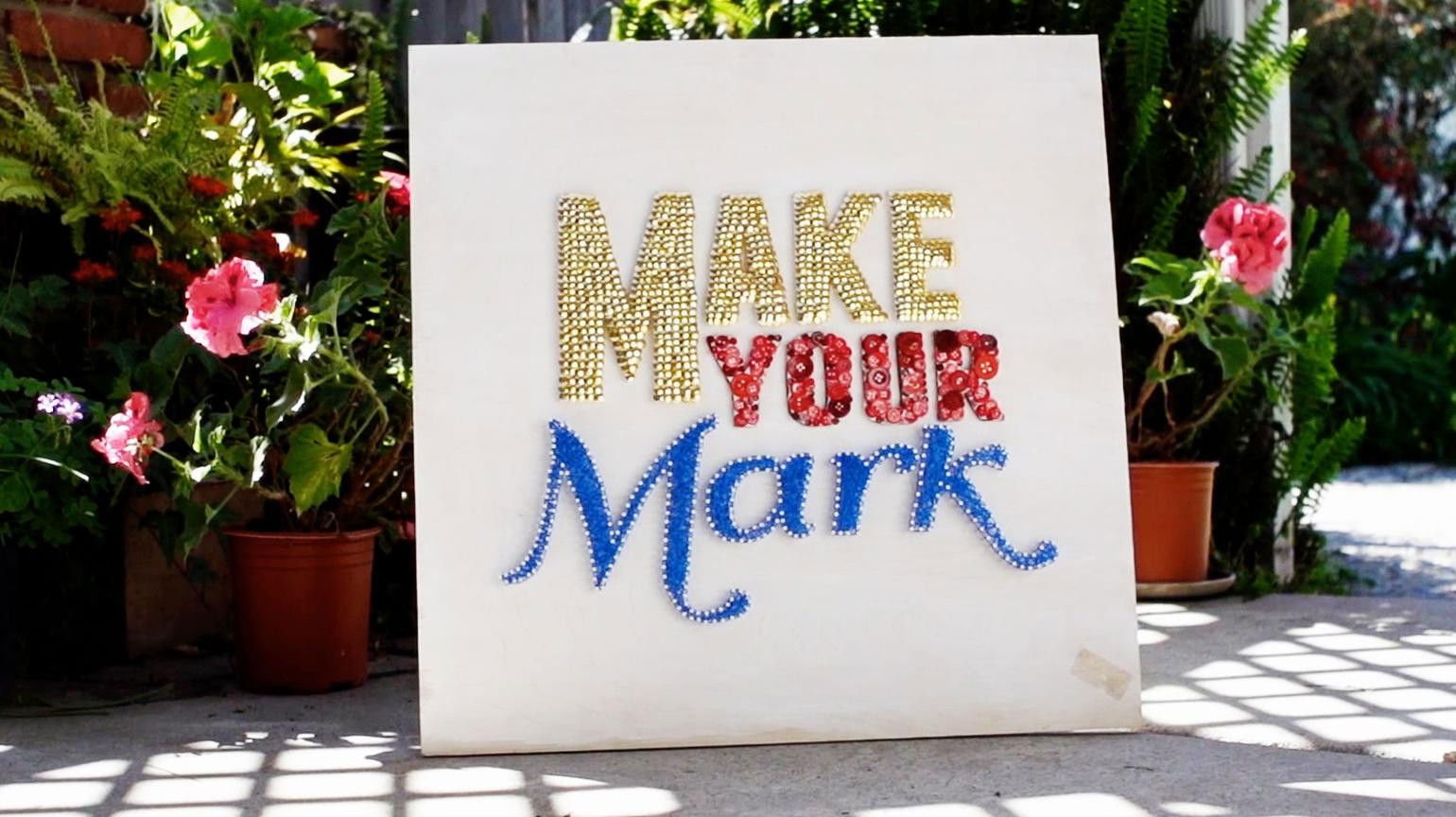 Backdrop for Make Your Mark