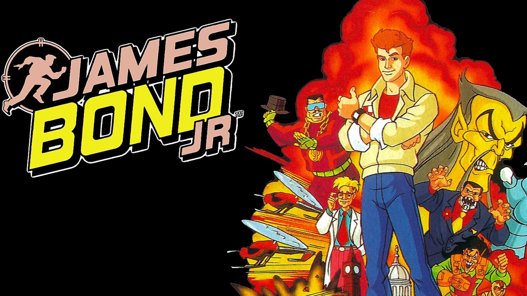 Backdrop for James Bond Jr.