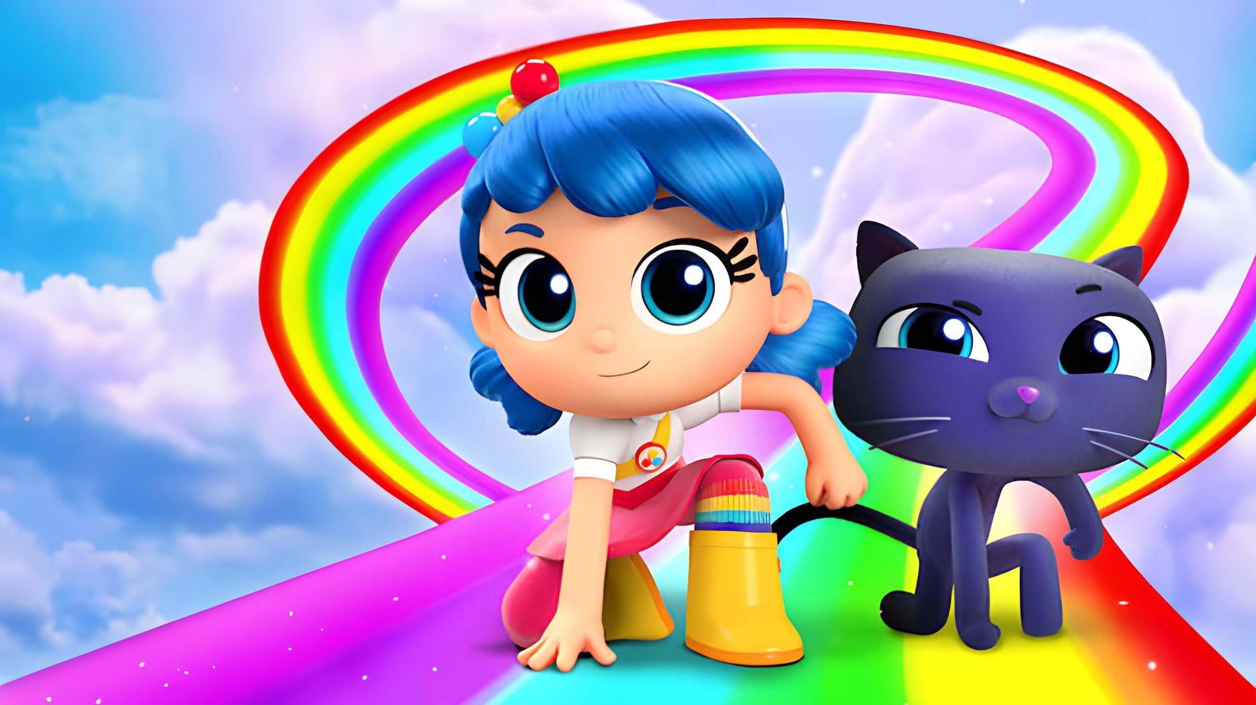 Backdrop for True: Rainbow Rescue