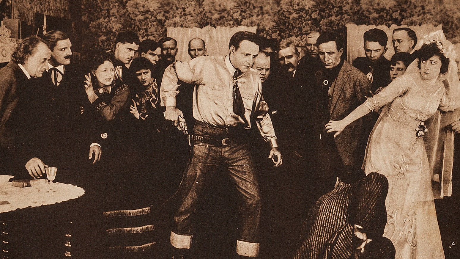 Backdrop for A Man in the Open