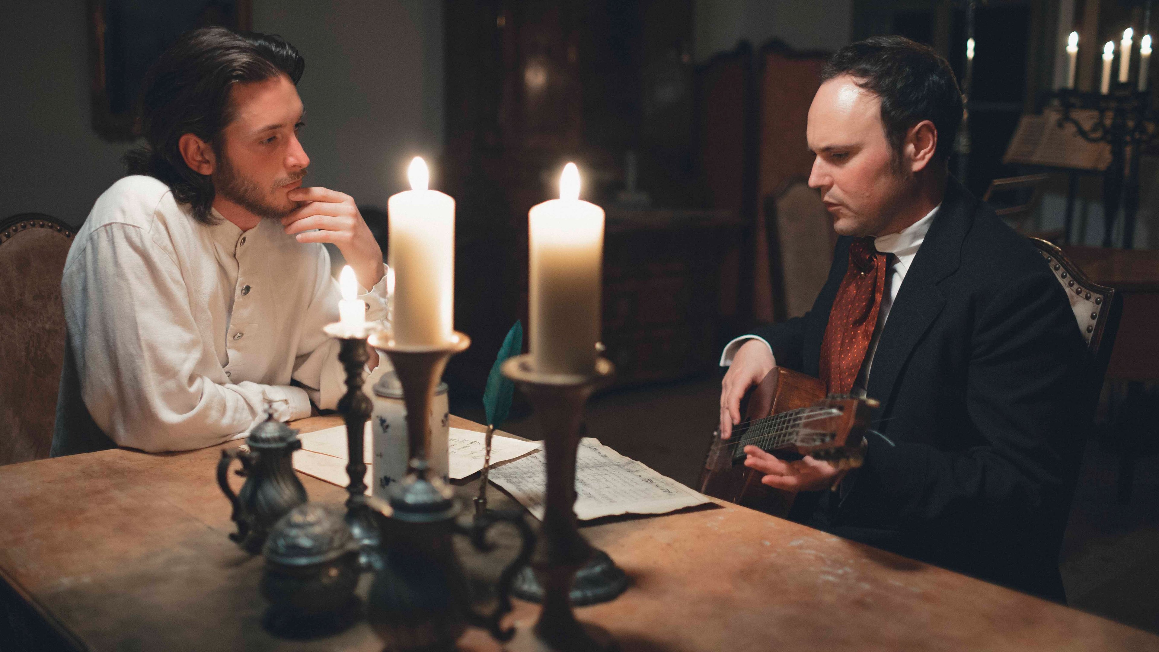 Backdrop for Silent Night: A Song for the World