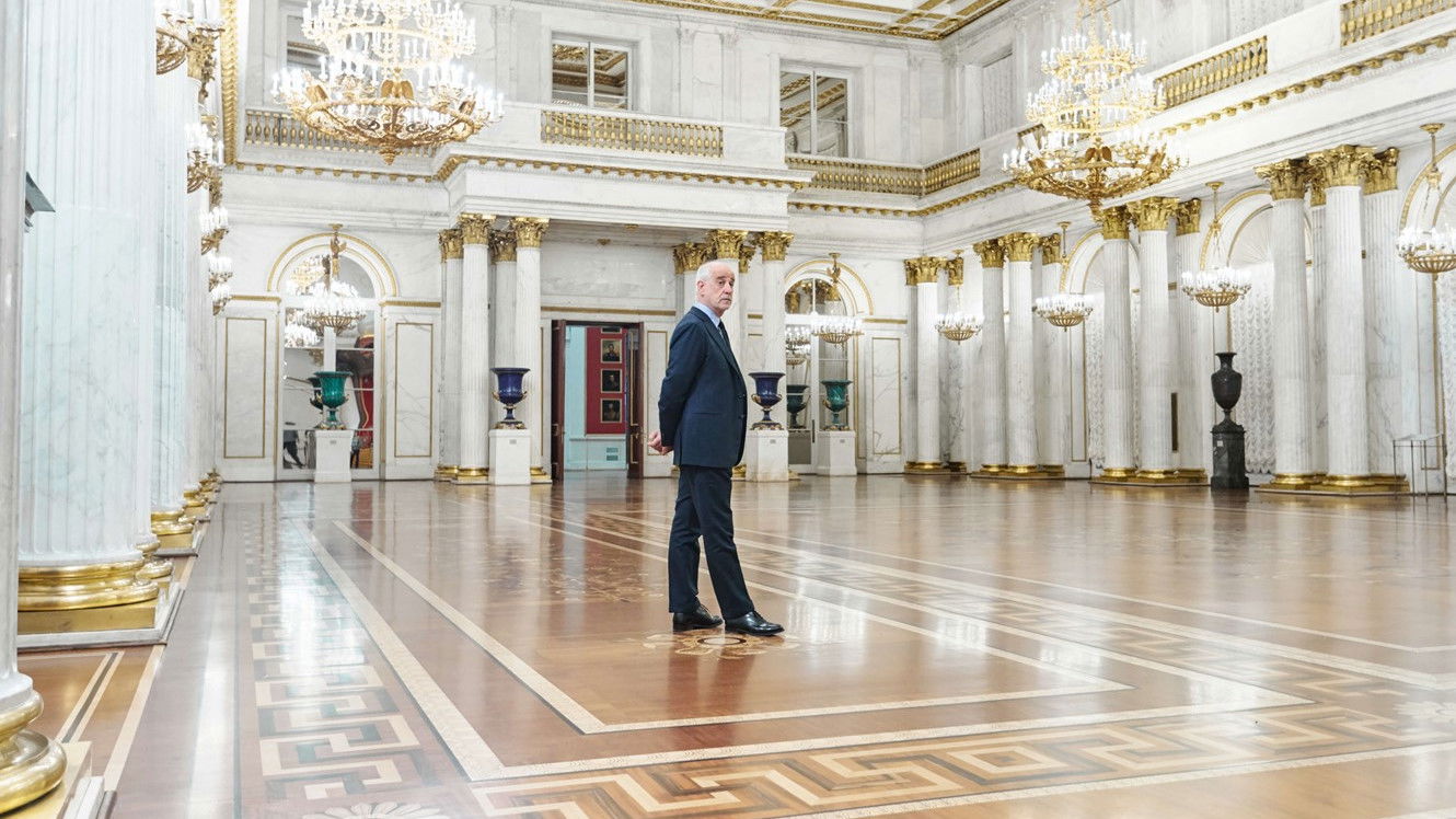 Backdrop for Hermitage: The Power of Art