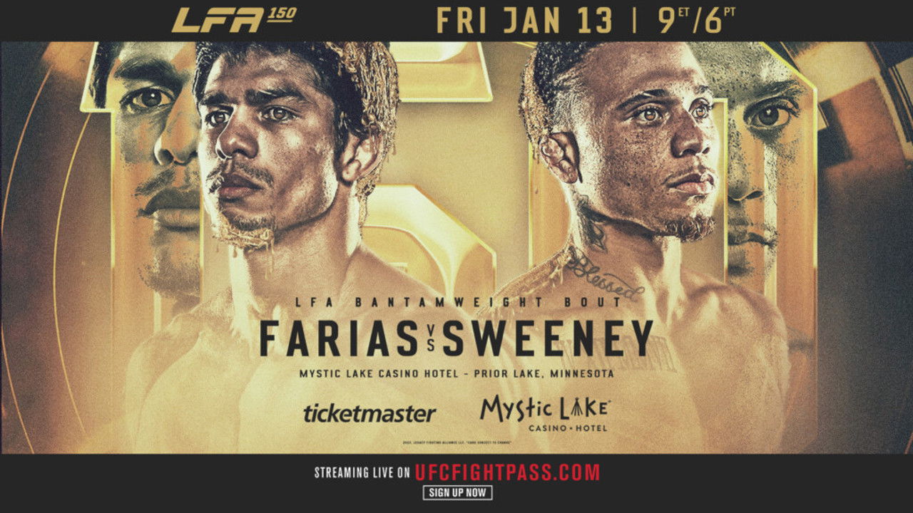 Backdrop for LFA 150: Farias vs. Sweeney