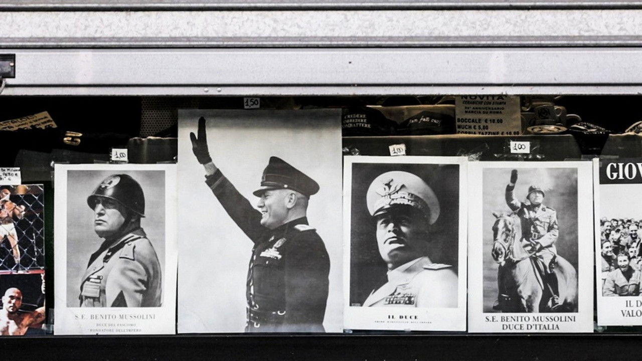 Backdrop for Fascism Inc.