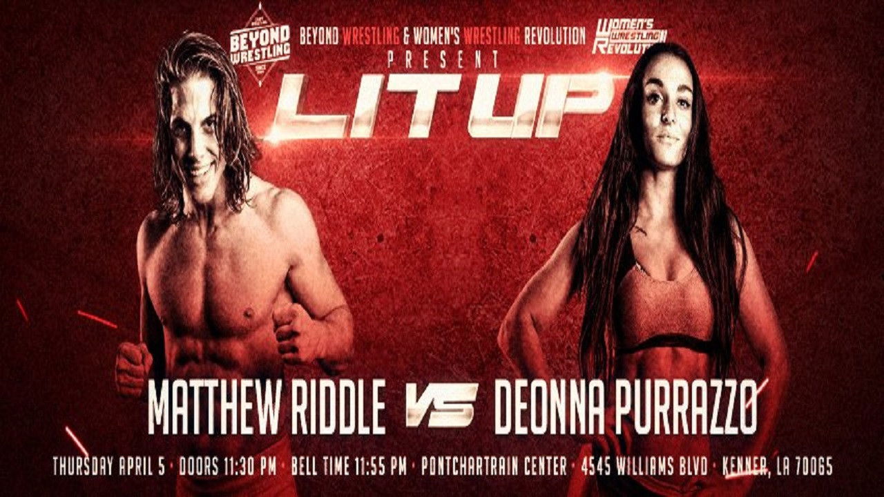 Backdrop for Beyond Wrestling & WWR Present "Lit Up"
