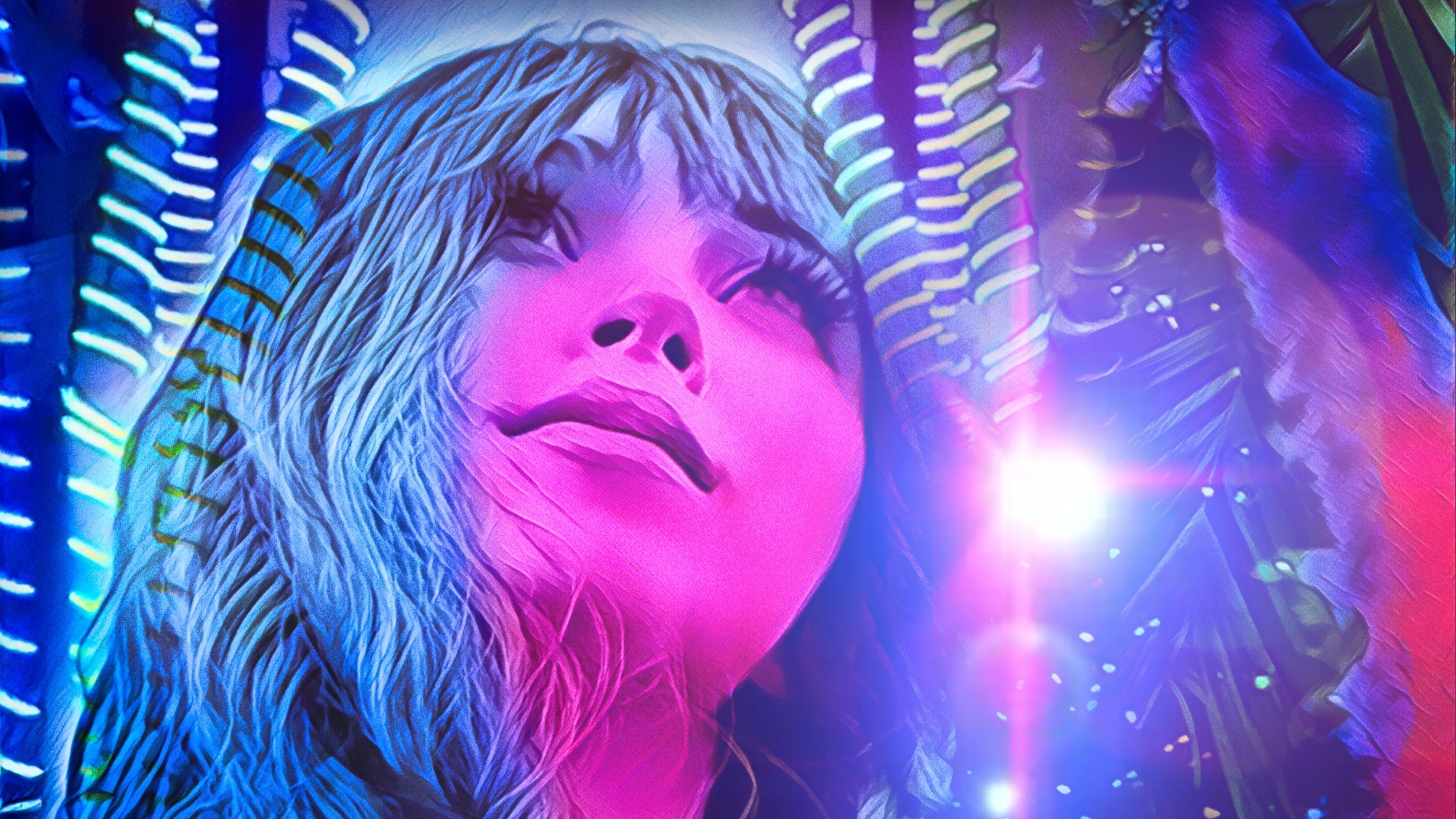 Backdrop for Girl in the Palms