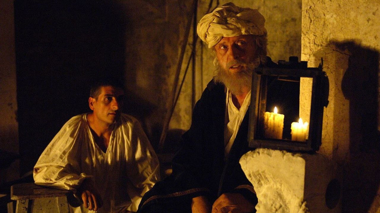 Backdrop for Michelangelo: The Heart and the Stone