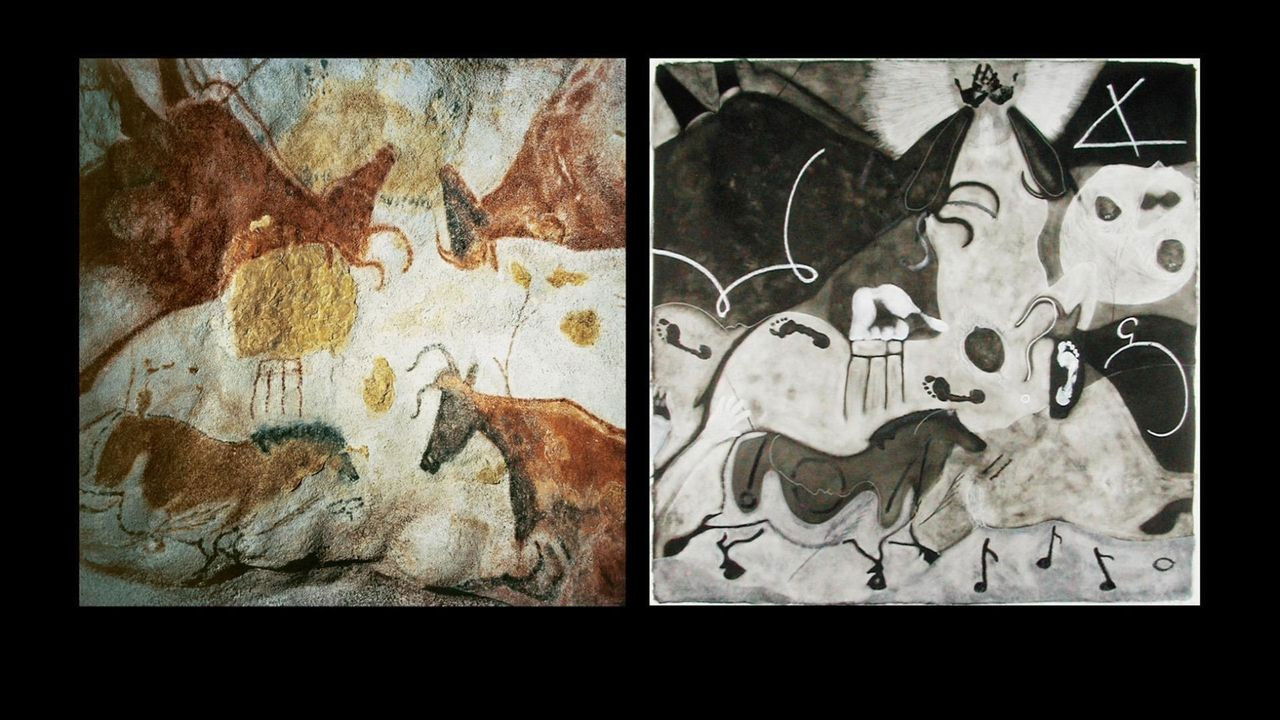 Backdrop for 36 000 Ans D'art Moderne, De Chauvet à Picasso