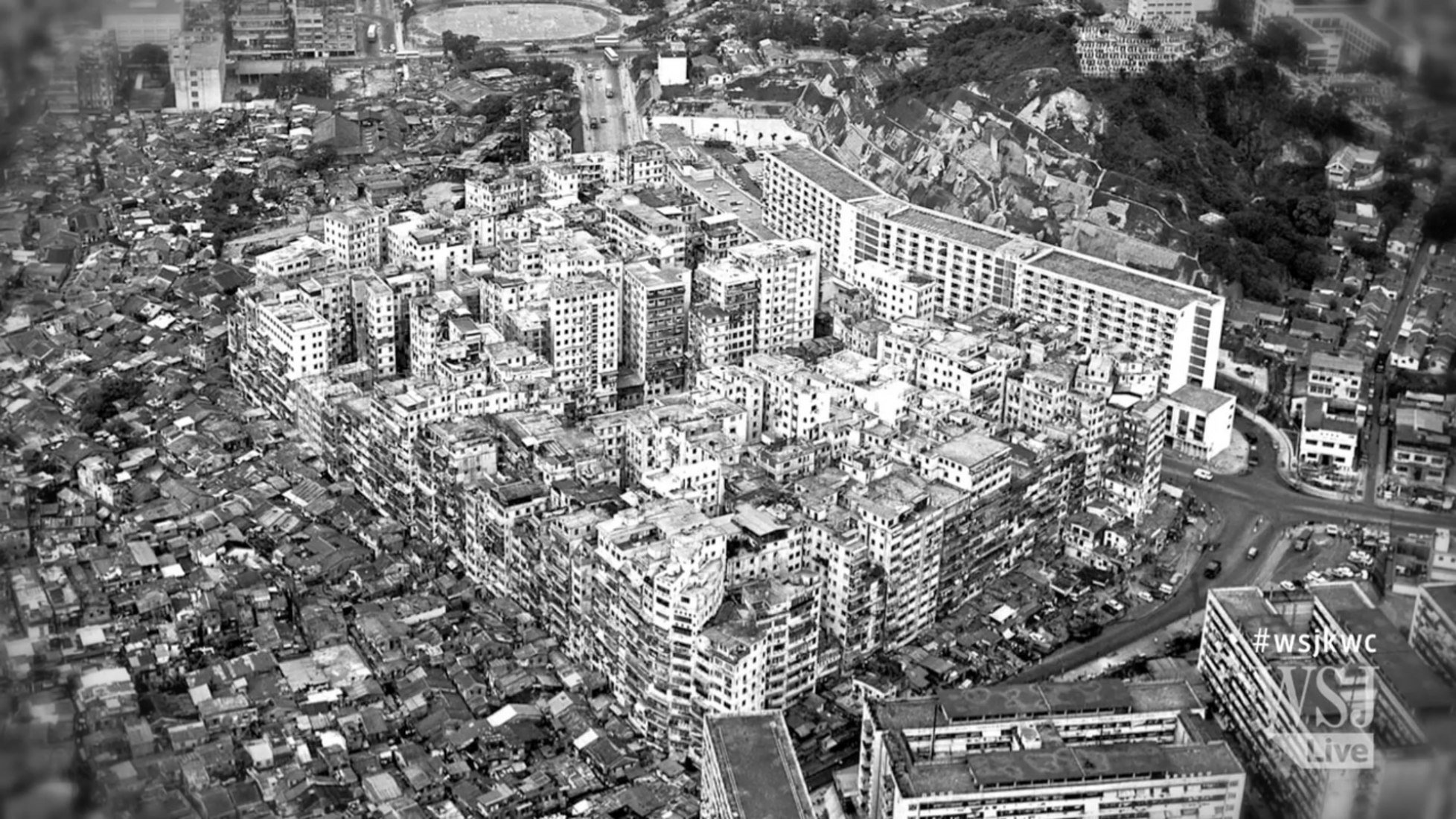 Backdrop for City of Imagination: Kowloon Walled City 20 Years Later