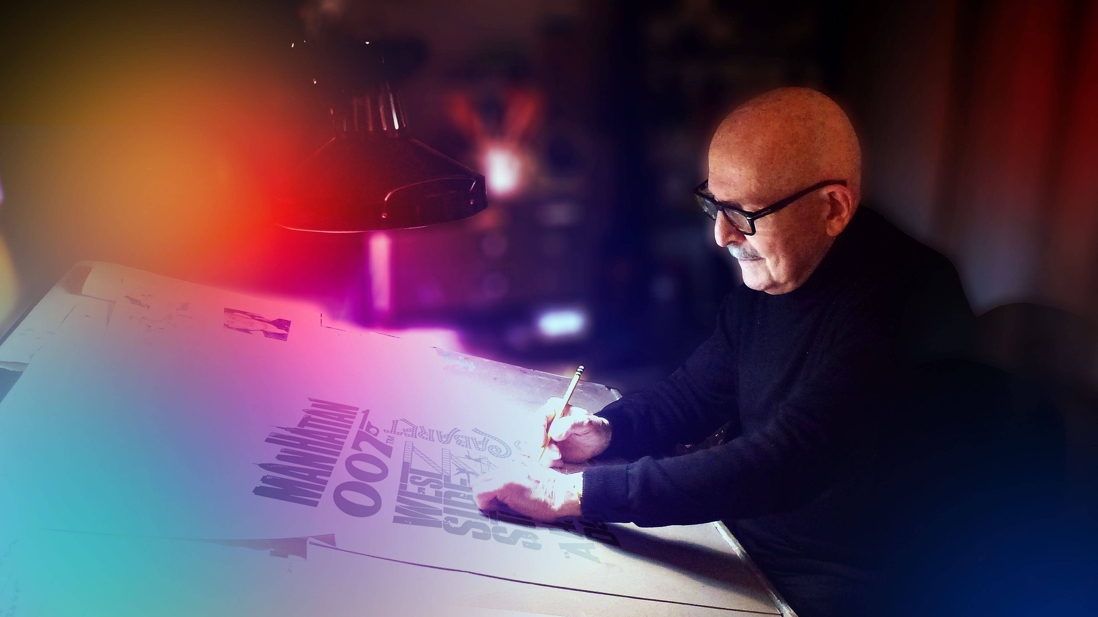 Backdrop for By Design: The Joe Caroff Story