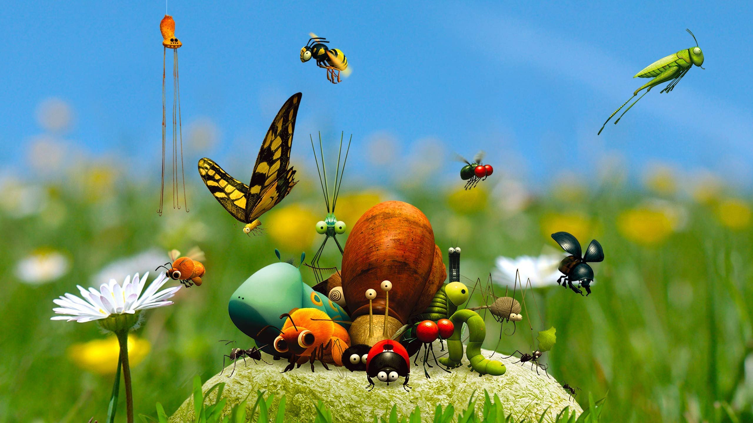 Backdrop for Minuscule: The Private Life of Insects