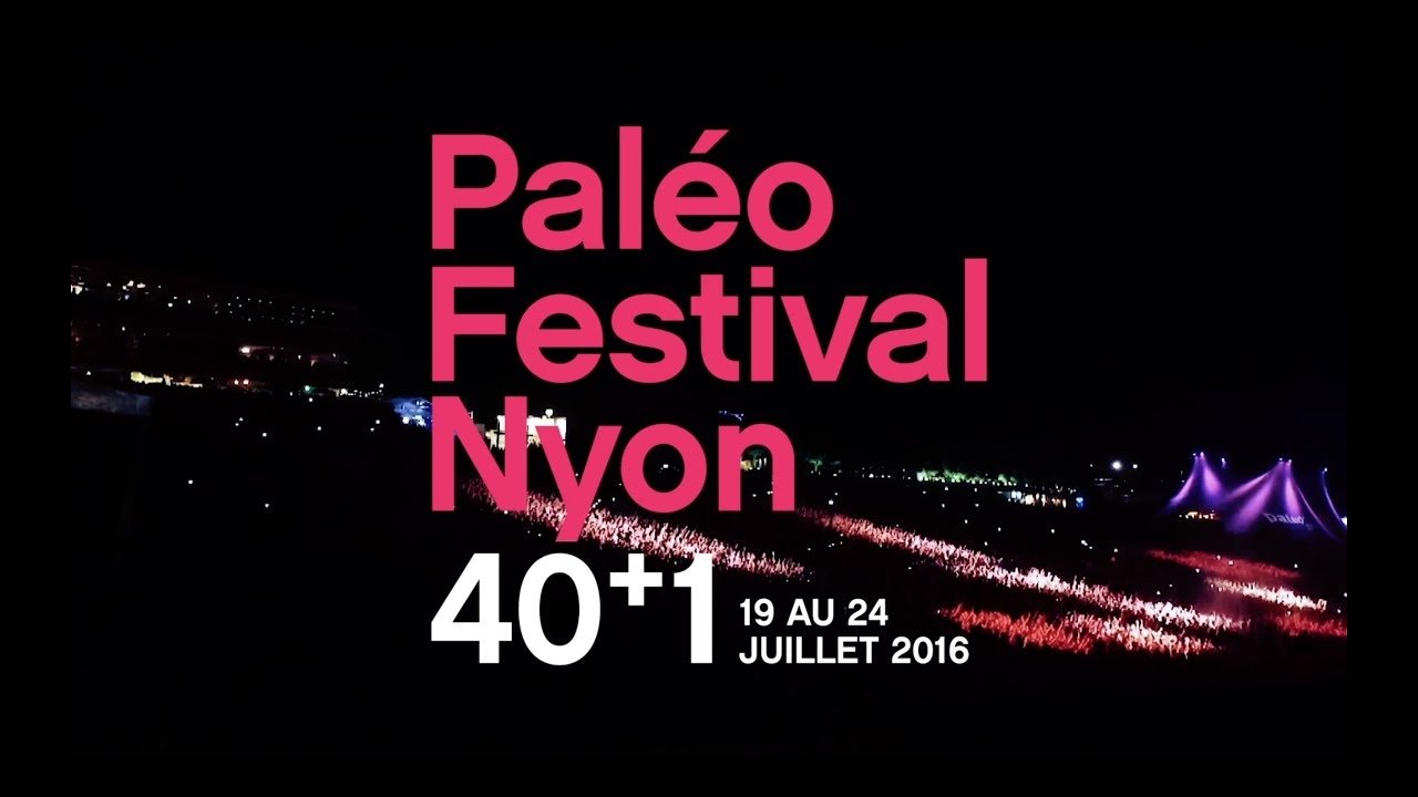 Backdrop for Paléo 2016