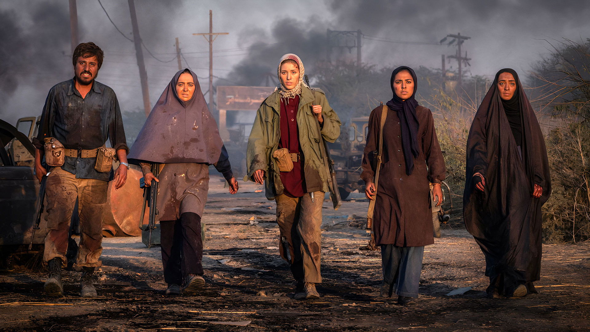 Backdrop for Squad Of Girls