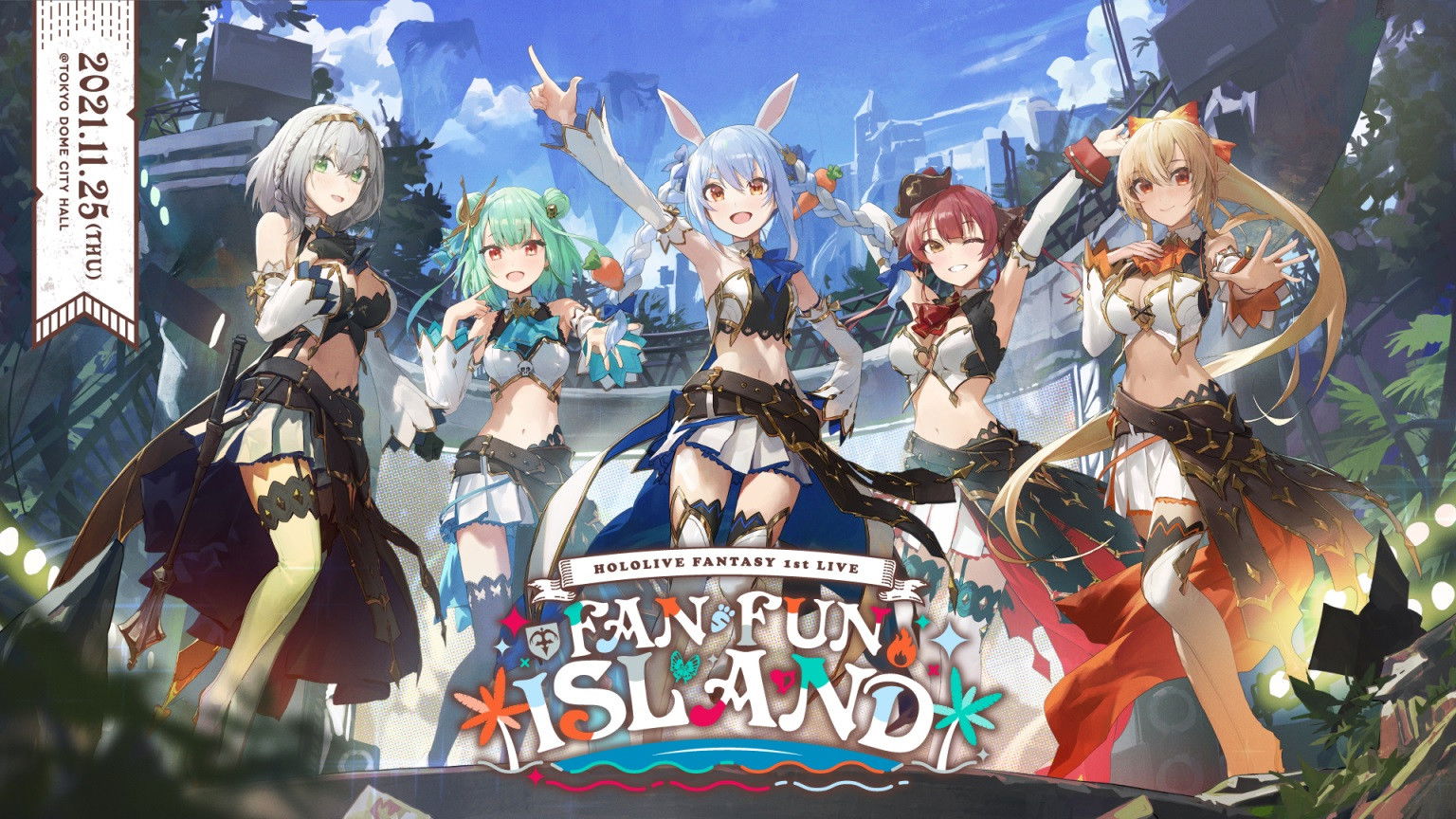 Backdrop for Fan Fun Island