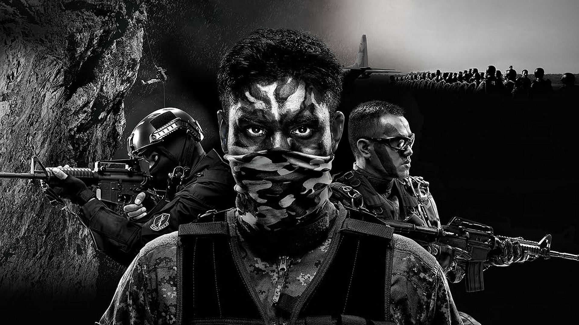 Backdrop for Taiwan's Military Elite