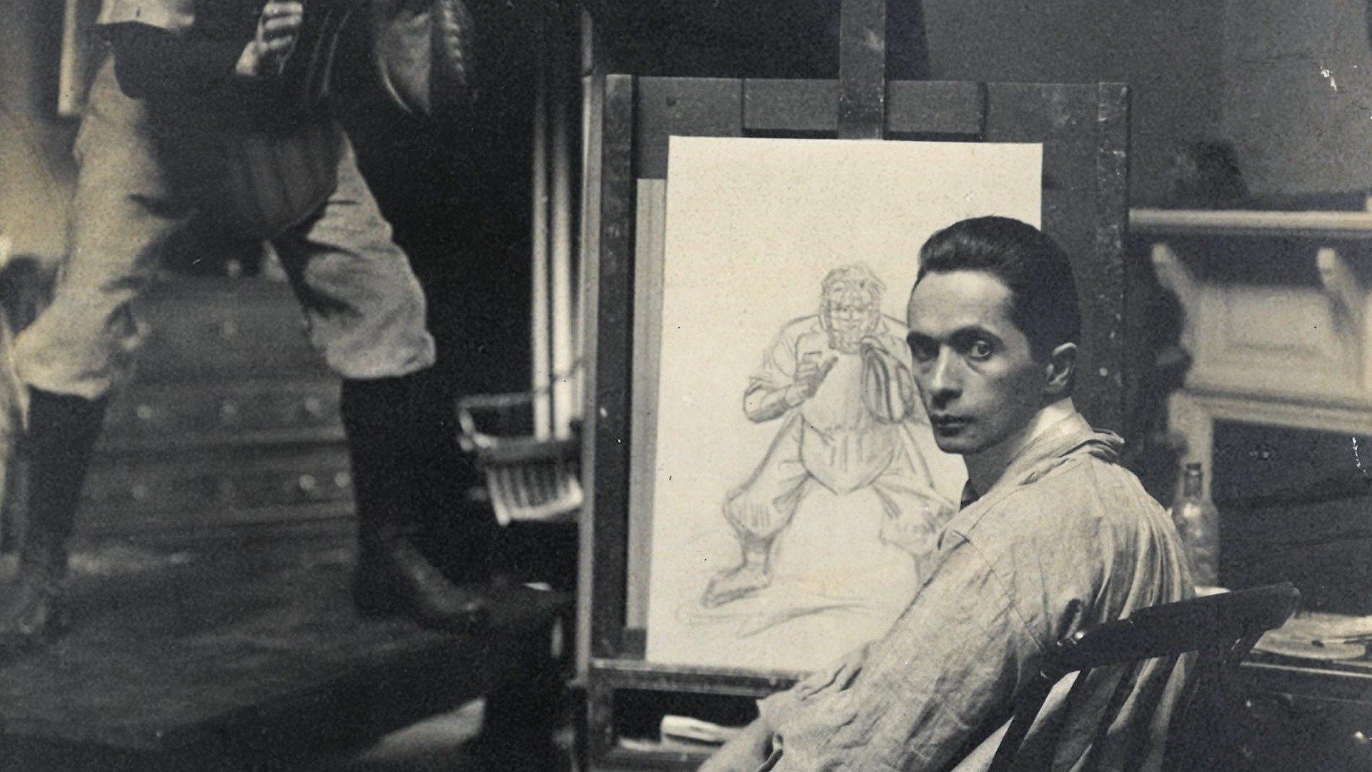 Backdrop for Coded: The Hidden Love of J.C. Leyendecker