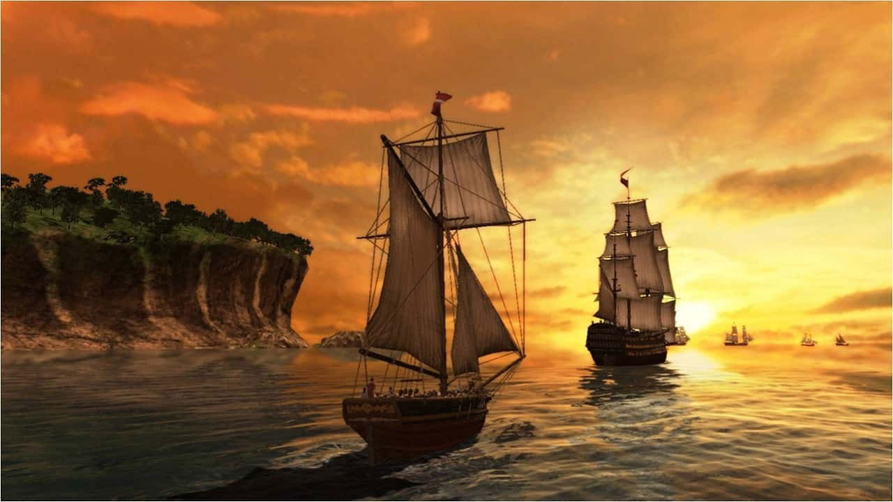 Backdrop for Conquest of America