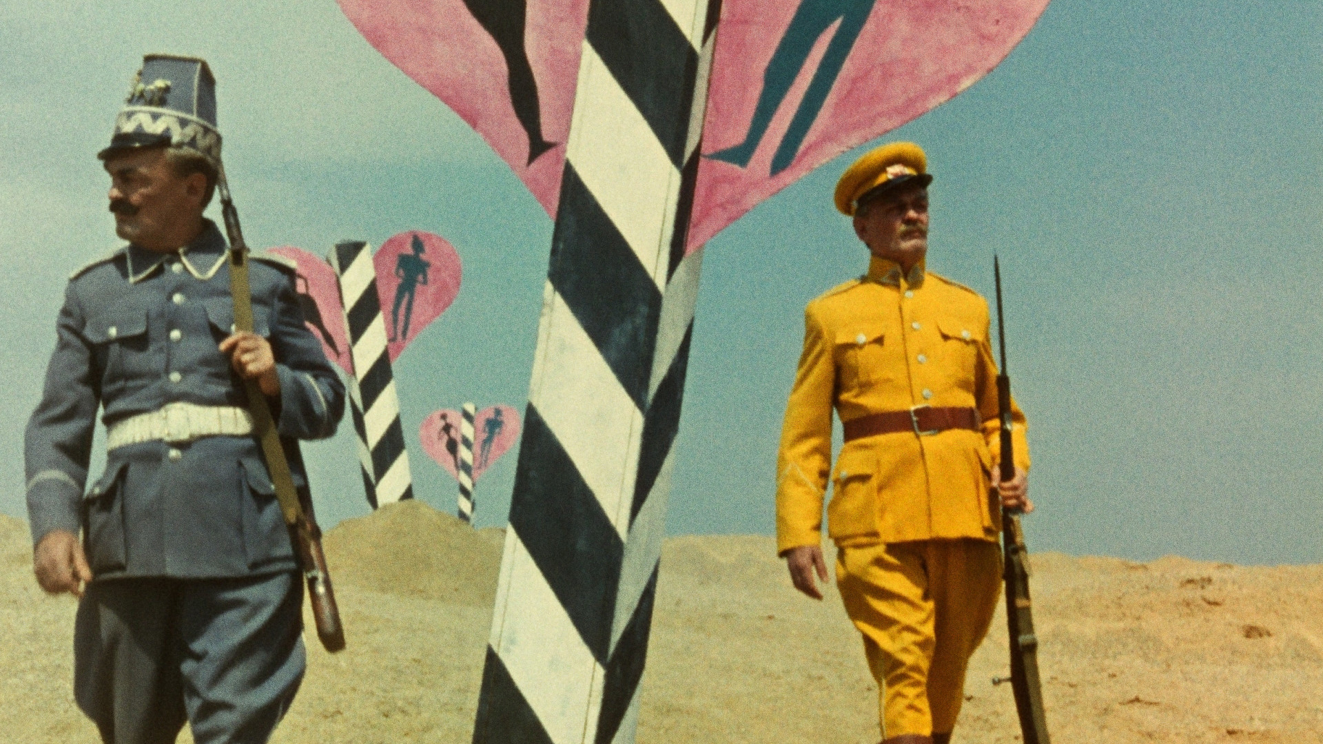 Backdrop for March, march! Tra-ta-ta!