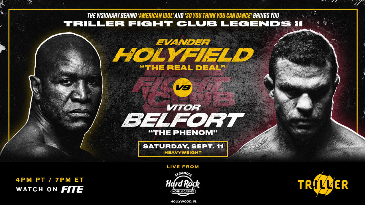 Backdrop for Evander Holyfield vs. Vitor Belfort