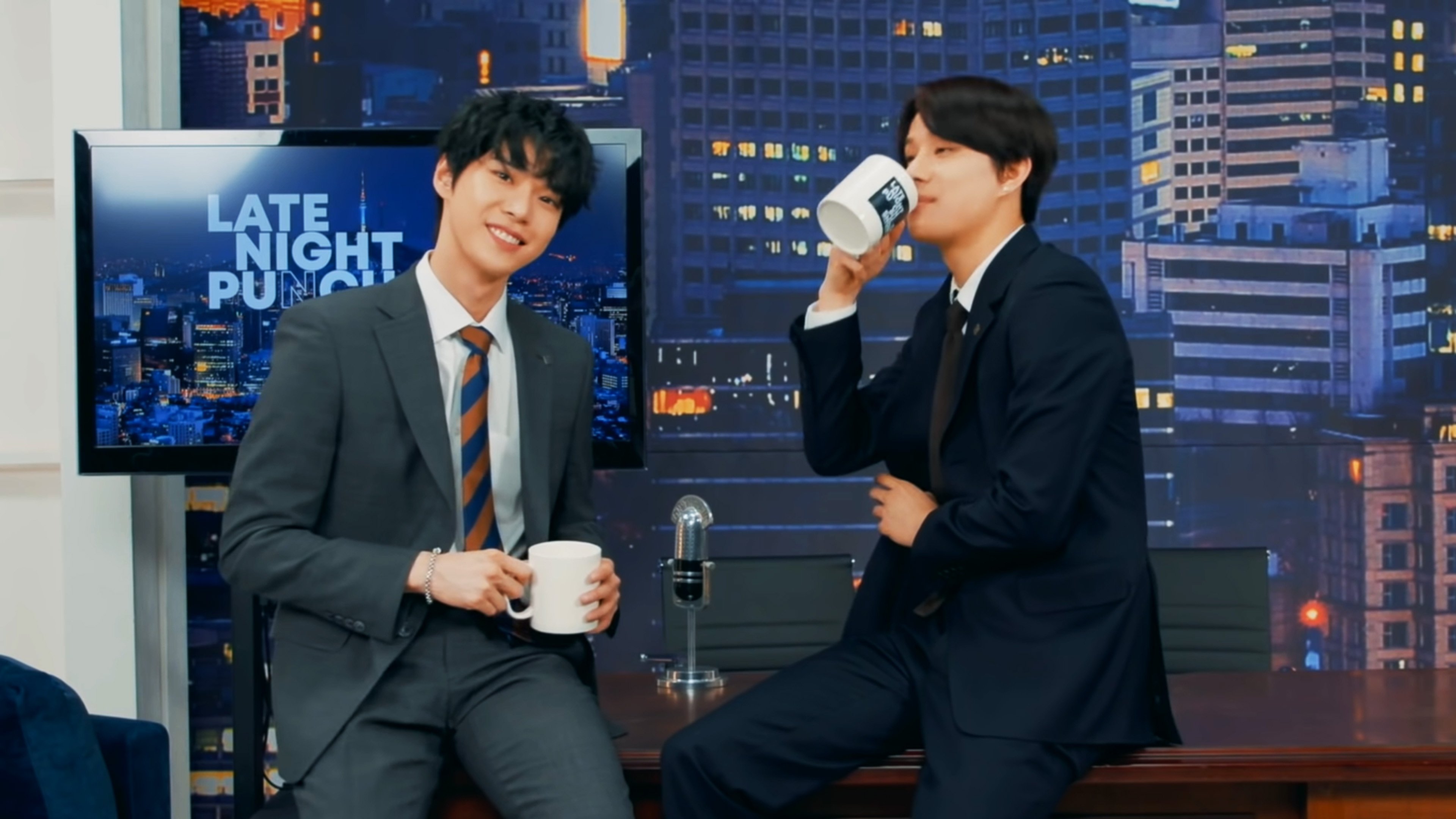 Backdrop for Late Night Punch Punch Show