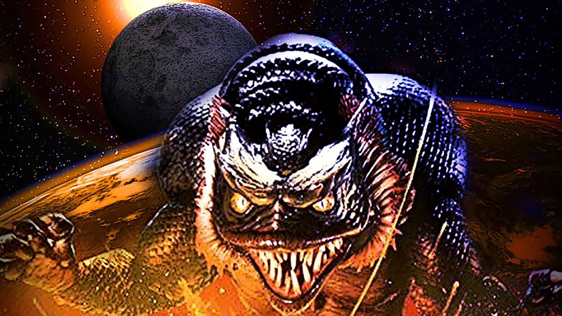 Backdrop for Planet Patrol